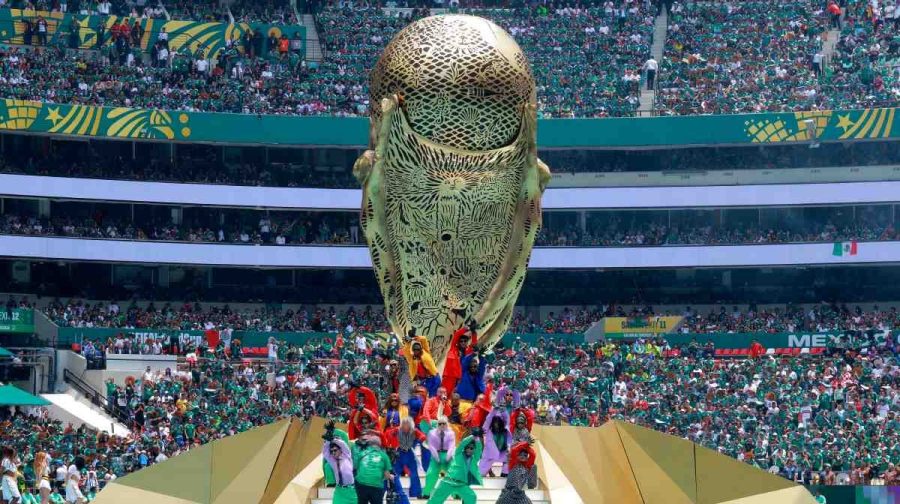 Soccer Football - FIFA World Cup 2026 - Group A - Mexico v South Africa - Estadio Azteca, Mexico City, Mexico - June 11, 2026
J Balvin performs during the opening ceremony before the match REUTERS/Eloisa Sanchez