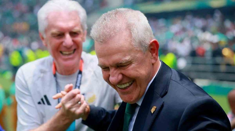 Soccer Football - FIFA World Cup 2026 - Group A - Mexico v South Africa - Estadio Azteca, Mexico City, Mexico - June 11, 2026
Mexico coach Javier Aguirre before the match REUTERS/Eloisa Sanchez