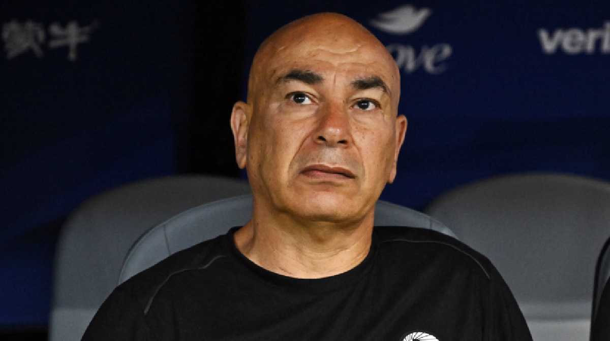 Egypt coach Hossam Hassan | IMAGE via Reuters/Maria Lysaker
