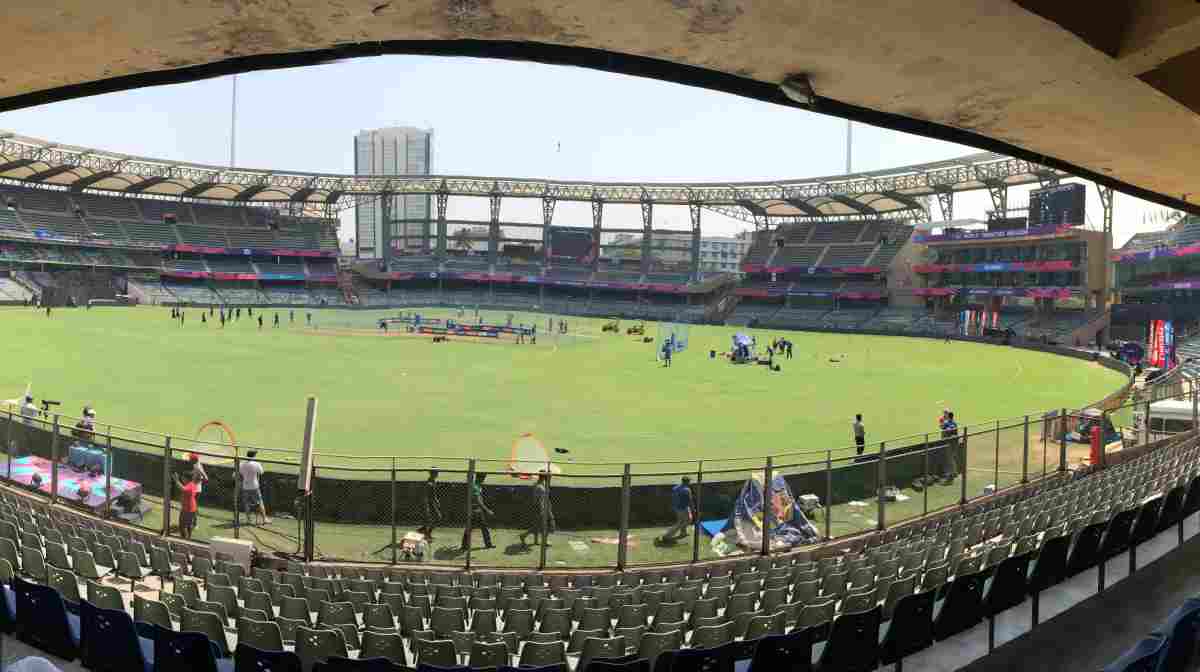Wankhede stadium in Mumbai- Photo Sreekumar EV - April 31,2016.