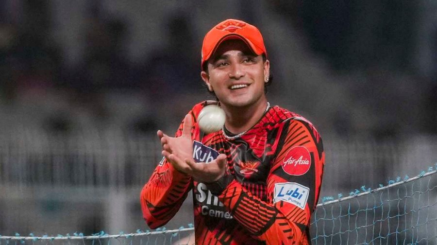 Kolkata: Sunrisers Hyderabad's Abhishek Sharma before the Indian Premier League (IPL) 2026 cricket match between Kolkata Knight Riders and Sunrisers Hyderabad, at Eden Gardens in Kolkata, West Bengal, Thursday, April 2, 2026. (PTI Photo/Manvender Vashist Lav)(PTI04_02_2026_000280B)