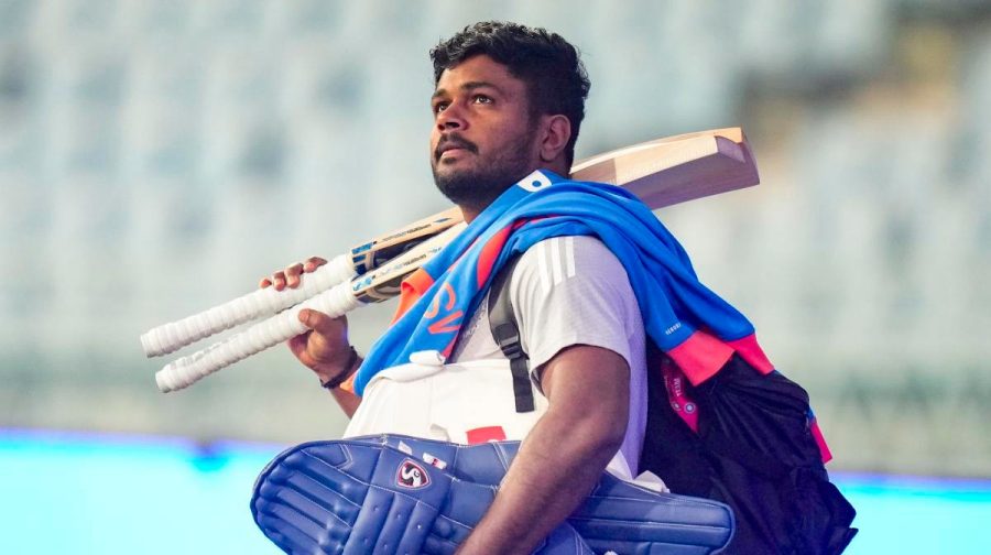 Lucknow: India's Sanju Samson during a training session on the eve of the fourth T20 International cricket match of a series between India and South Africa, at Ekana Cricket Stadium, in Lucknow, Tuesday, Dec. 16, 2025. (PTI Photo/Ravi Choudhary)(PTI12_16_2025_000502A)