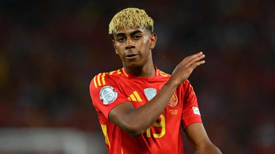 Soccer Football - Nations League - Semi Final - Spain v France - MHPArena, Stuttgart, Germany - June 5, 2025
Spain's Lamine Yamal REUTERS/Annegret Hilse