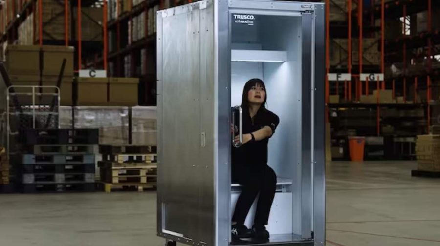 Trusco Nakayama Unveils 'Do Hiemon Box' for Heat Relief (Image/ TRUSCO YouTube)