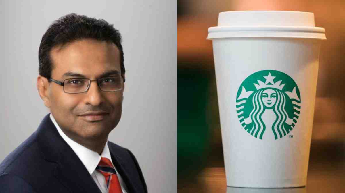 laxman-narasimhan-starbucks Image Credit: x/com lakslnarasimhan, Starbucks