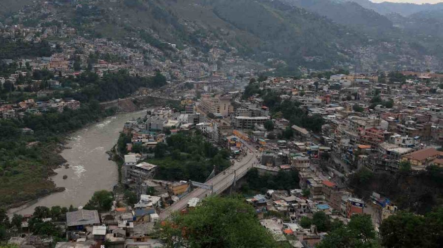 A general view of Muzaffarabad, in Pakistan-administered Kashmir, May 4, 2025. REUTERS/Akhtar Soomro