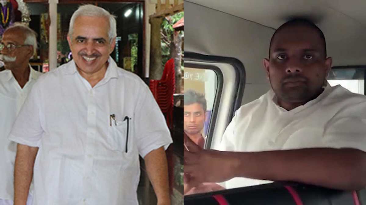 ആനന്ദകുമാര്‍ (ഇടത്ത്), അനന്തു (വലത്)