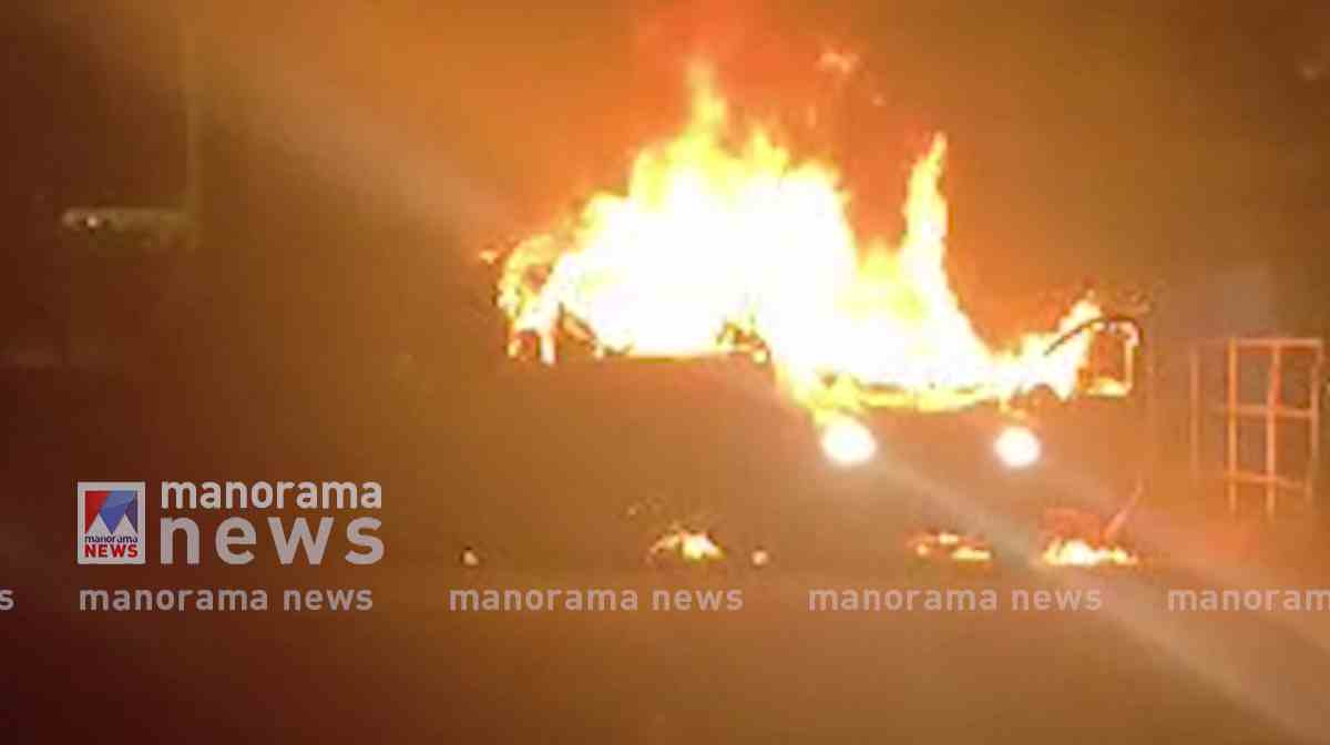 നടുറോഡില്‍ ഭാര്യയെ തീകൊളുത്തിക്കൊന്നു | Husband set wife on Fire | Murder
