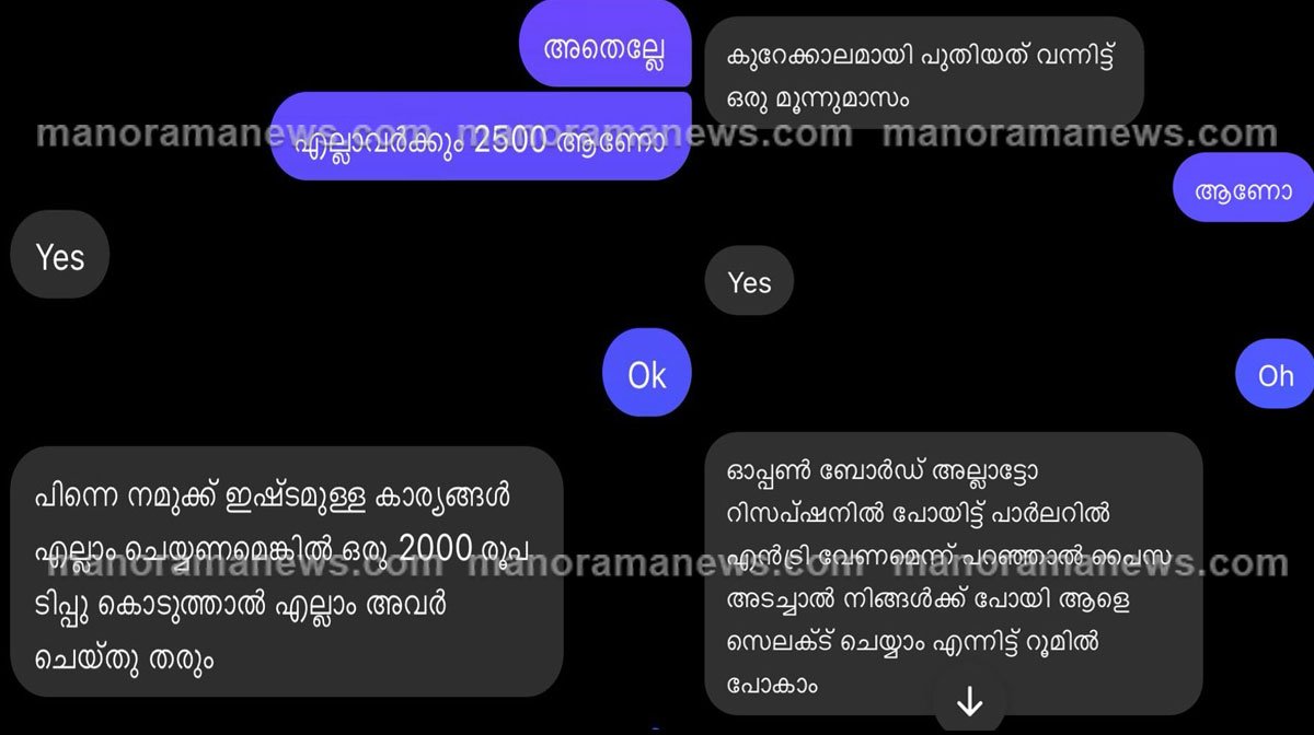 Mathava Kumar Chat ഡാന്സാഫ് സംഘം പരിശോധനയ്ക്കെത്തിയത് ഡ്രഗ് മാഫിയയെ തേടിയാണ് ...