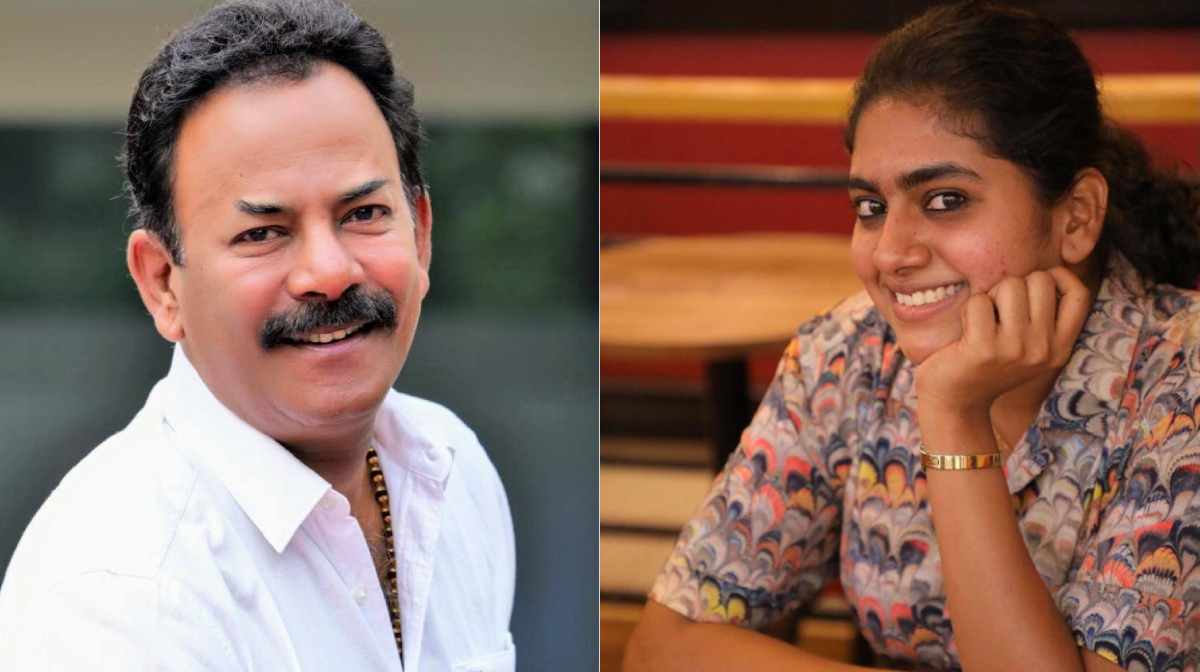 major-ravi-and-nimisha-sajayan ചിത്രം: facebook.com/blackcatravi, facebook.com/nimishasajayaonline