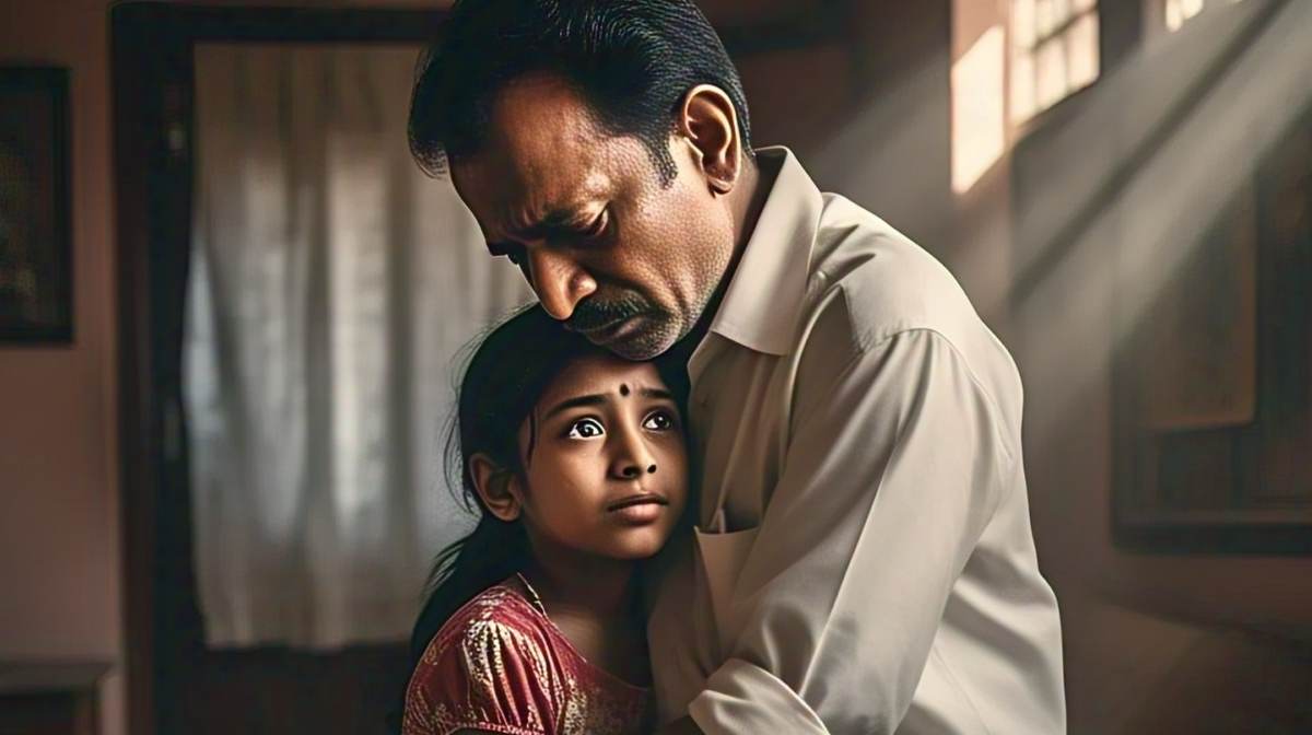 man-holding-his-daughter