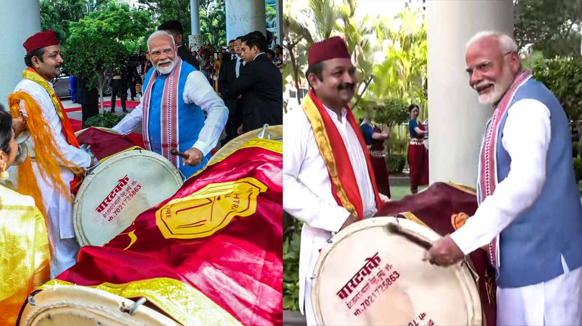modi-tries-dhol
