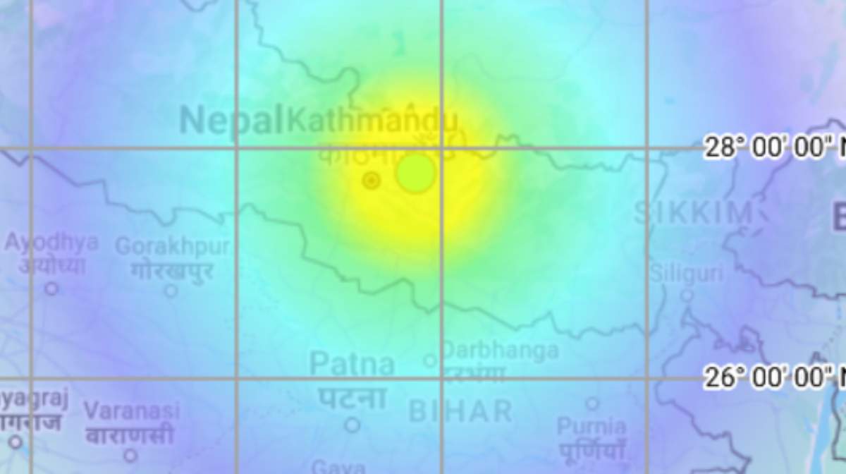 Image: X-@NCS_Earthquake