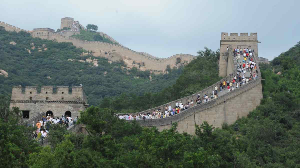 Great Wall of China in Beijing , China,  The Great Wall of China was selected as one of the new seven wonders of the world.

@pic: Arun Sreedhar
