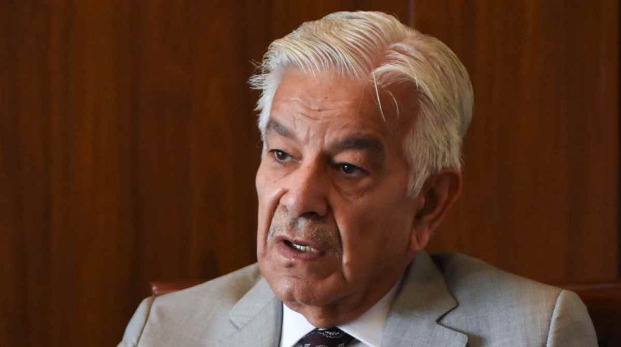 Pakistan’s Defence Minister Khawaja Muhammad Asif | File