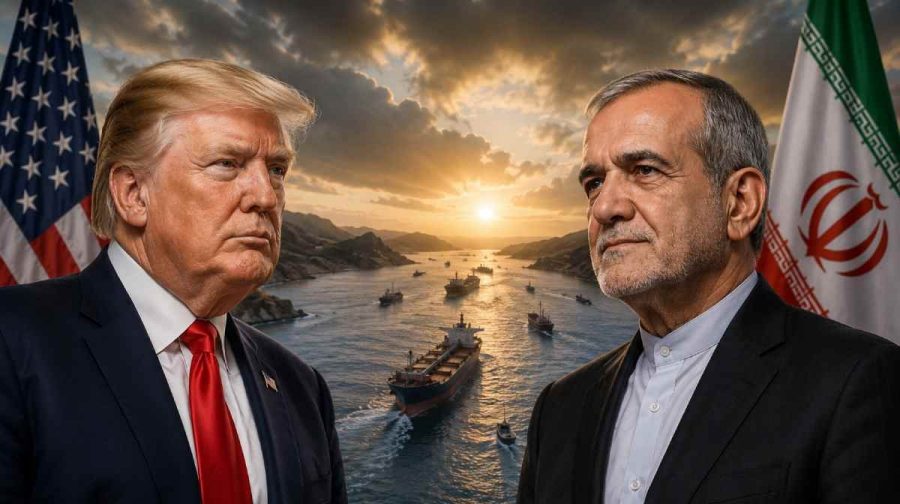 trump-pezeshkian-ai-image