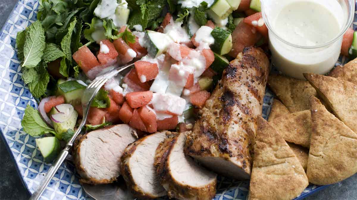 salad-pork