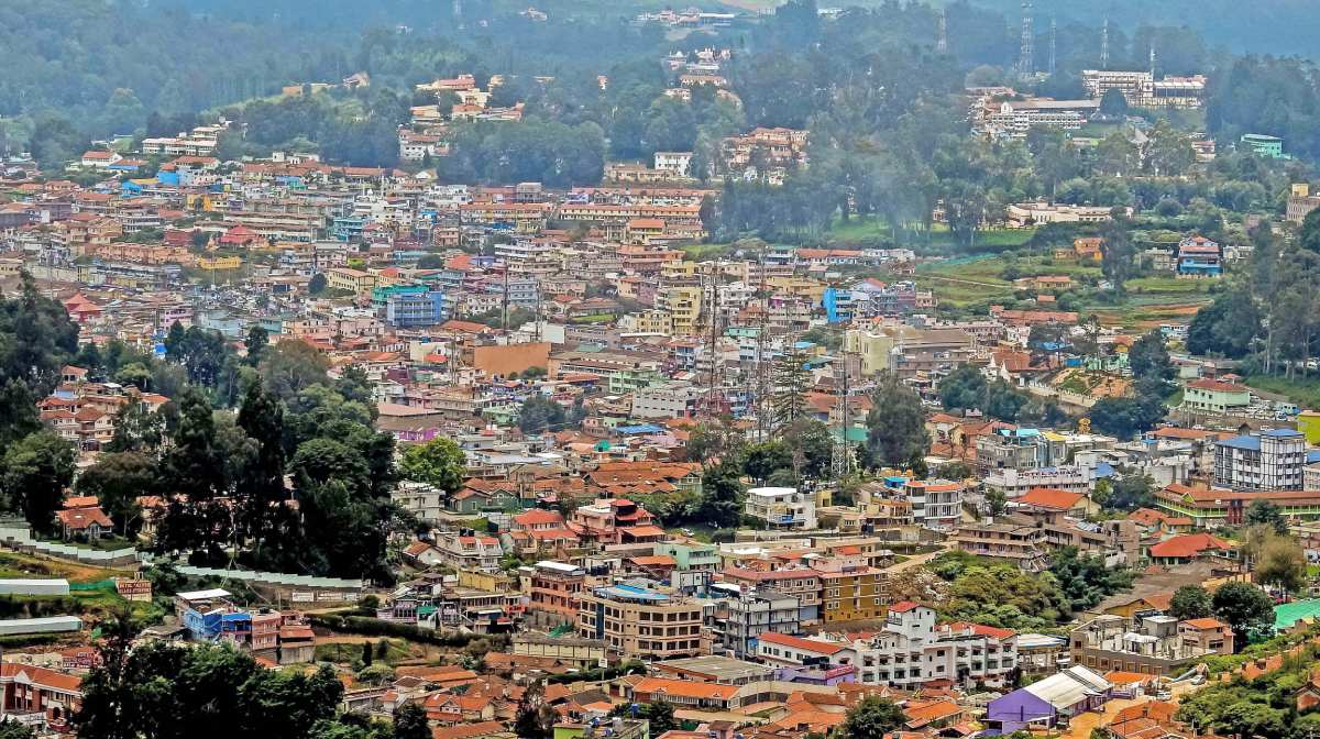6) ഊട്ടി ഒരു വിഹഗ വീക്ഷണം ഫയല് ചിത്രം
