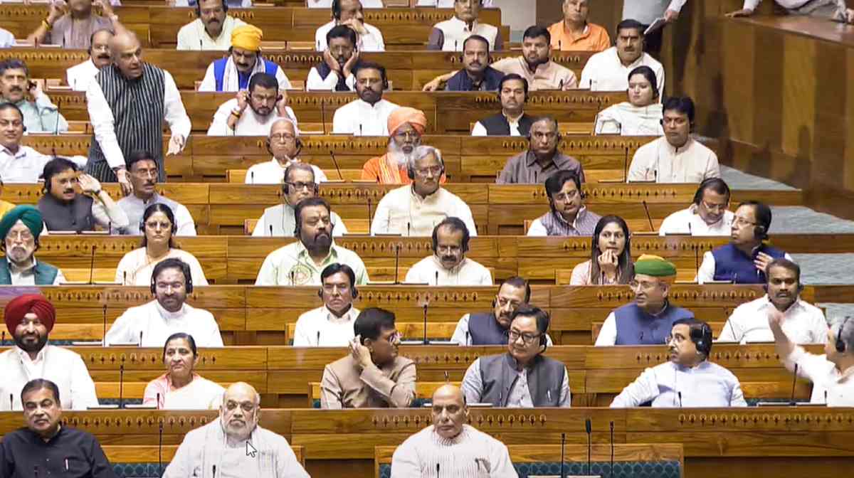 Sansad TV via PTI Photo