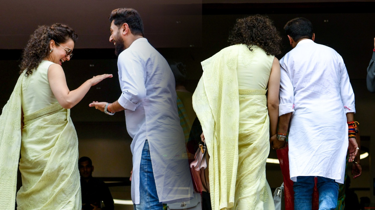 kangana-ranaut-and-ljp-leader-chirag-paswan-reunite