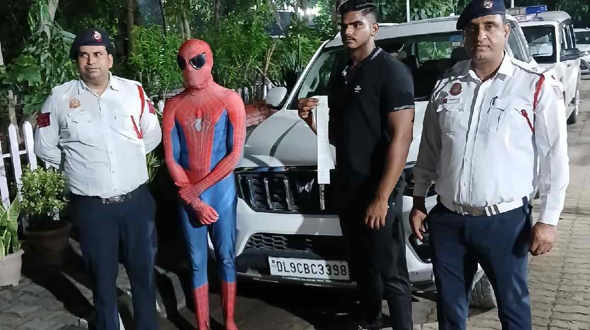 spiderman-delhi-arrest
