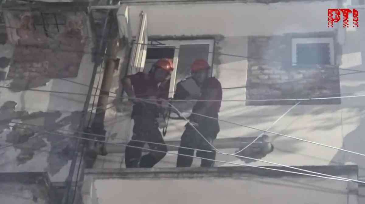 Screen grab from PTI video