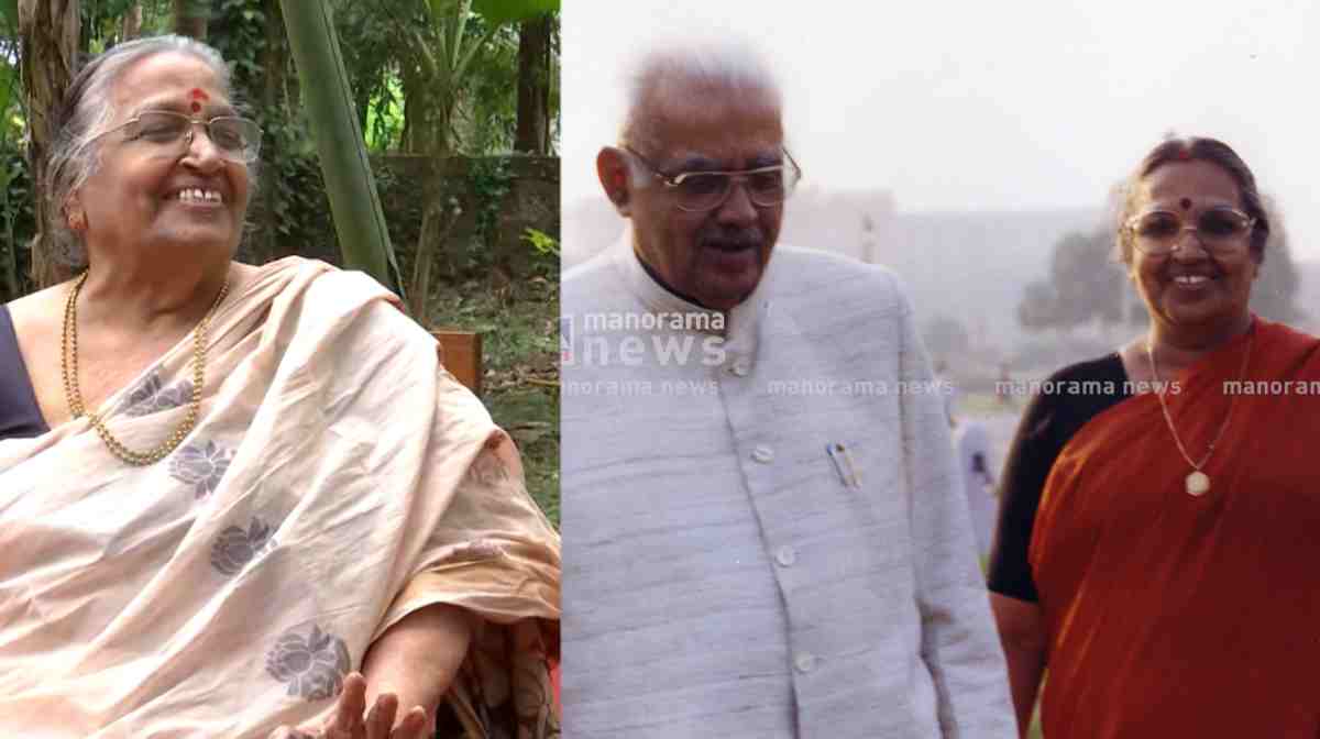 Former-chief-minister-ek-nayanars-wife-sarada-celebrates-her-90-th-birthday