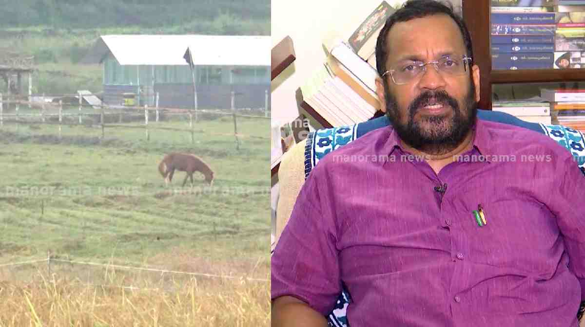the-revenue-minister-instructed-the-sub-collector-to-immediately-investigate-and-submit-a-report-about-the-horse-farm-built-in-violation-of-the-law-in-chekadi
