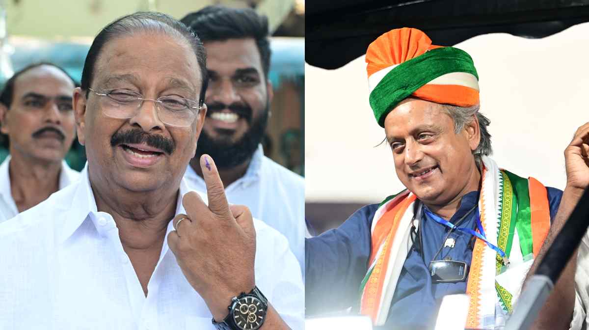tharoor-sudhakaran