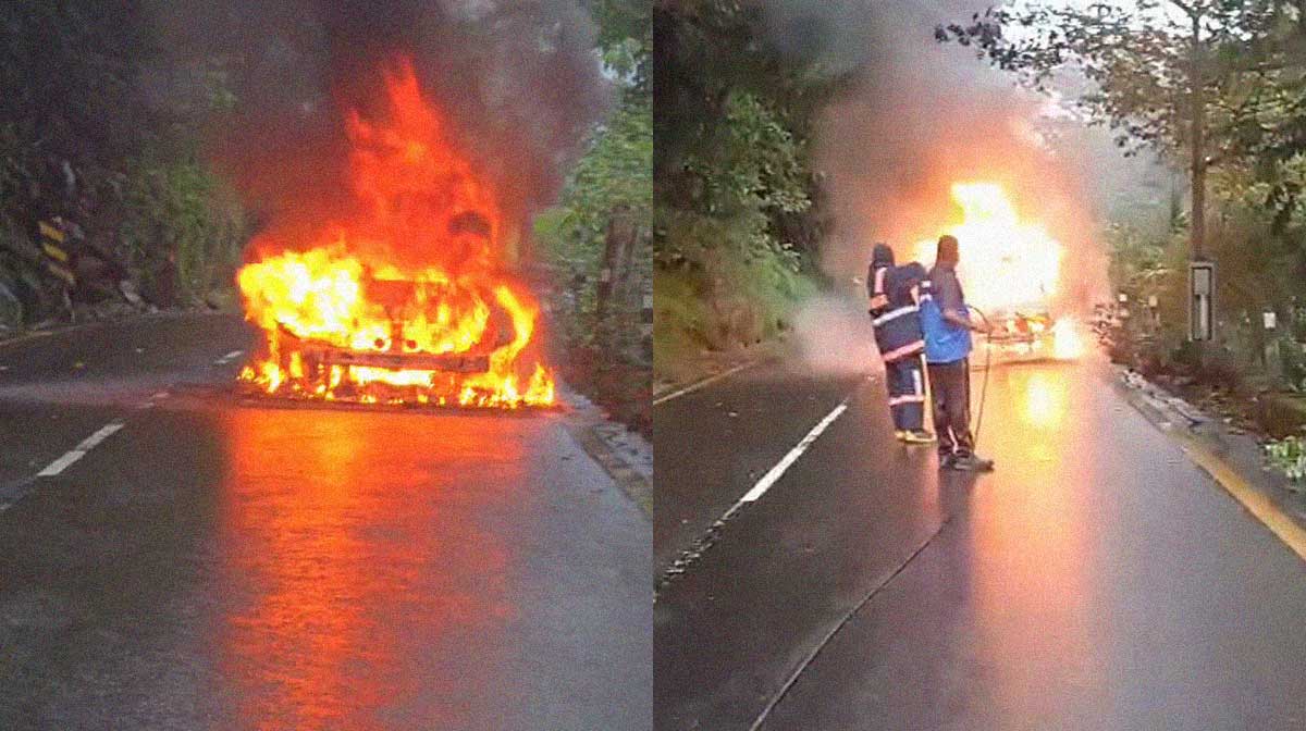 car-caught-fire-at-thamaras