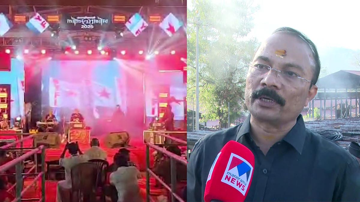 kerala-temple-revolutionary-song-controversy