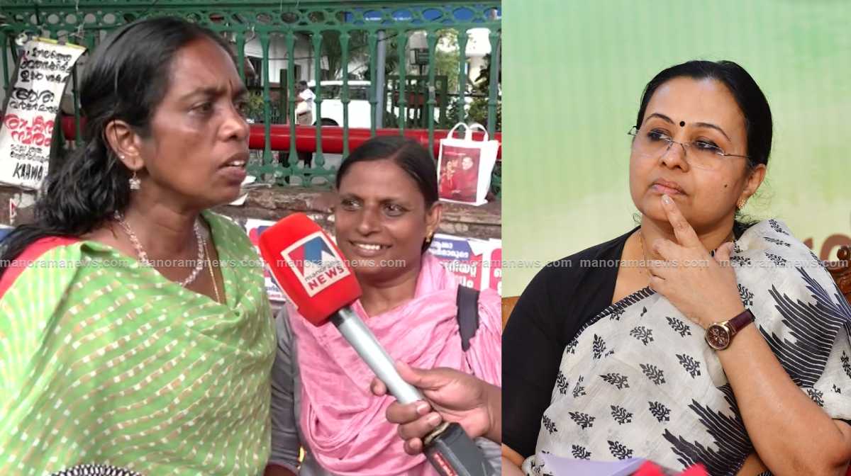 ആശാവര്‍ക്കര്‍മാരായ തങ്കമണിയും ഷീജയും ​| വീണാ ജോര്‍ജ്