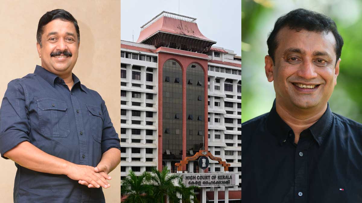 നജീബ് കാന്തപുരം (ഇടത്) കെപിഎം മുസ്തഫ (വലത്)