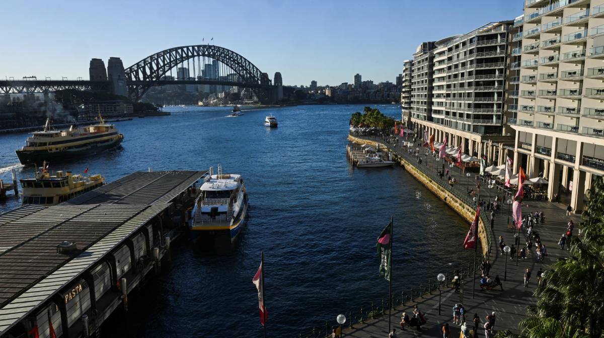 A view of Sydney Harbour Bridge from Circular Quay, in Sydney, Australia, May 14, 2024. REUTERS/Jaimi Joy