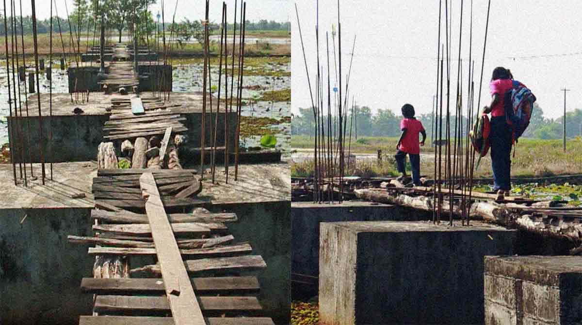 families-in-vaikom-ezhumankayal-have-been-crossing-thelake-in-fear-of-accidents