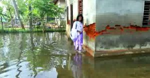 മൺറോത്തുരുത്തിൽ ശക്തമായ വേലിയേറ്റം; വ്യാപക നാശനഷ്ടം