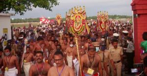 പൈങ്കുനി ഉത്സവത്തിന് സമാപനം; ശംഖുമുഖം കടപ്പുറത്ത് ആറാട്ട് നടന്നു