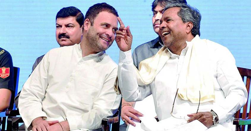 Siddaramaiah-Rahul Siddaramaiah-Rahul