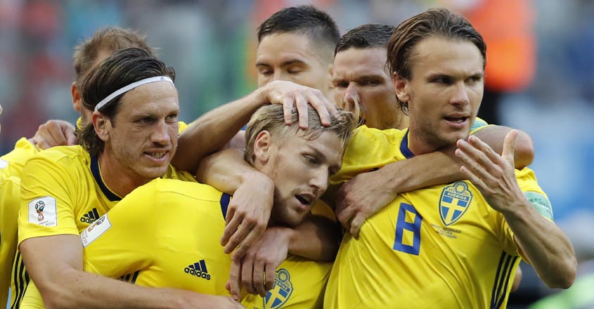 Russia Soccer WCup Sweden Switzerland Russia Soccer WCup Sweden Switzerland
