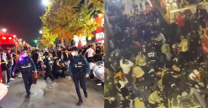 Crowded during Halloween in South Korea;  50 Death |  South Korea Dozens of Heart Arrests After Crowd Soaring in Seoul |  Latest news