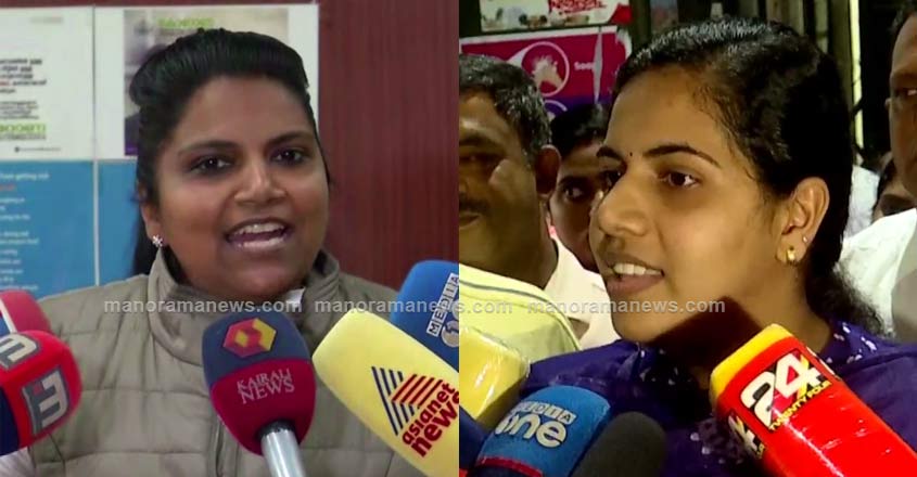 jebi-mather-arya-rajendran- ജെബി മേത്തര്, ആര്യാ രാജേന്ദ്രൻ