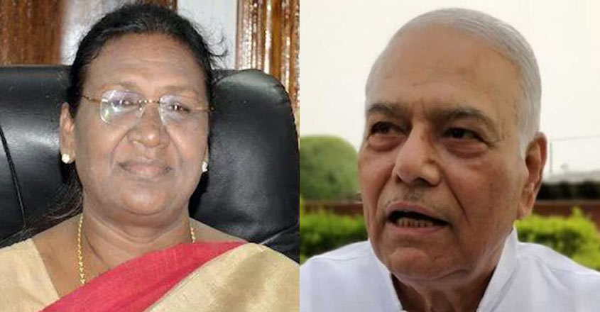 ദ്രൗപദി മുര്‍മു, യശ്വന്ത് സിന്‍ഹ