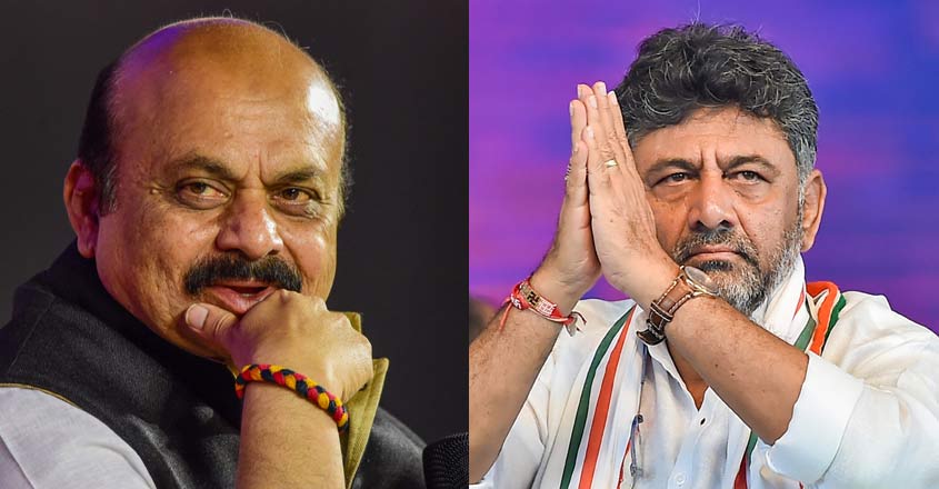 ബസവരാജ് ബൊമ്മെ, ഡി.കെ.ശിവകുമാര്‍