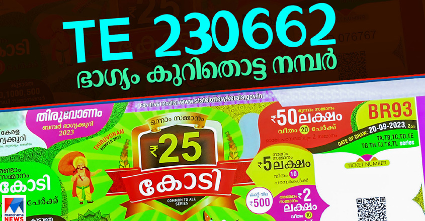 Kerala Lottery Thiruvonam Bumper 2022 BR-87 Result: Bumper Prize tickets  sold in Thiruvananthapuram - Malayalam Oneindia