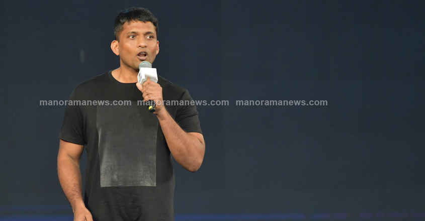 KOCHI 2019 AUGUST   30    :   Byju's app founder Byju Raveendran in Manorama news conclave 2019    @ Josekutty Panackal
