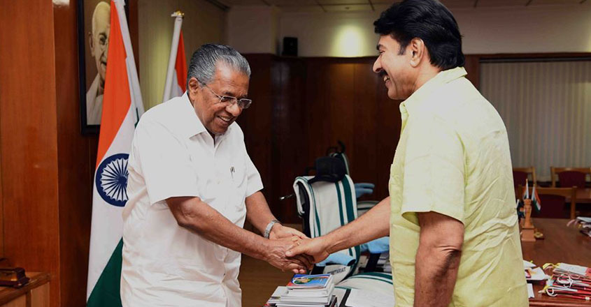 mammootty-pinarayi mammootty-pinarayi