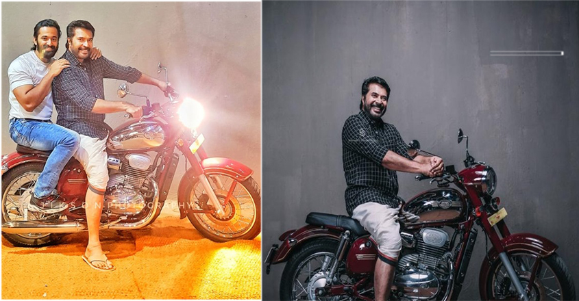 ഉണ്ണി പുത്തന്‍ ജാവ വാങ്ങി; മമ്മൂട്ടിയെ കാണിച്ചു 