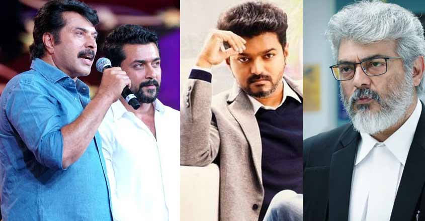 mammootty-surya-vijay-ajith mammootty-surya-vijay-ajith
