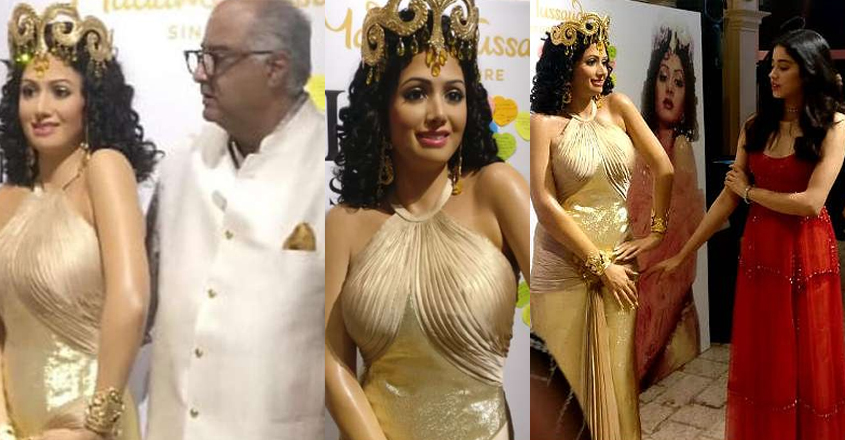 sridevi-wax-statue