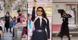  ഫ്രോക്കും ക്യാറ്റ് വാക്കും; പെണ്‍ വേഷത്തില്‍ യുവാവ് റെയില്‍വേ സ്റ്റേഷനില്‍; വൈറല്‍